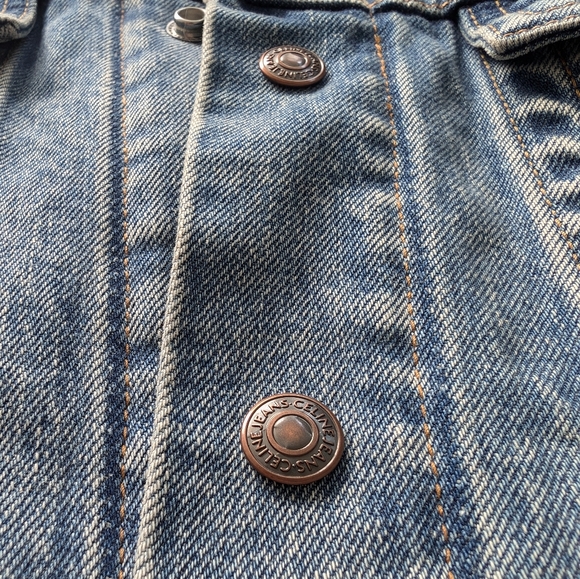 🔥 Celine Sherpa Denim Jacket Men's Size Small - Picture 6 of 7